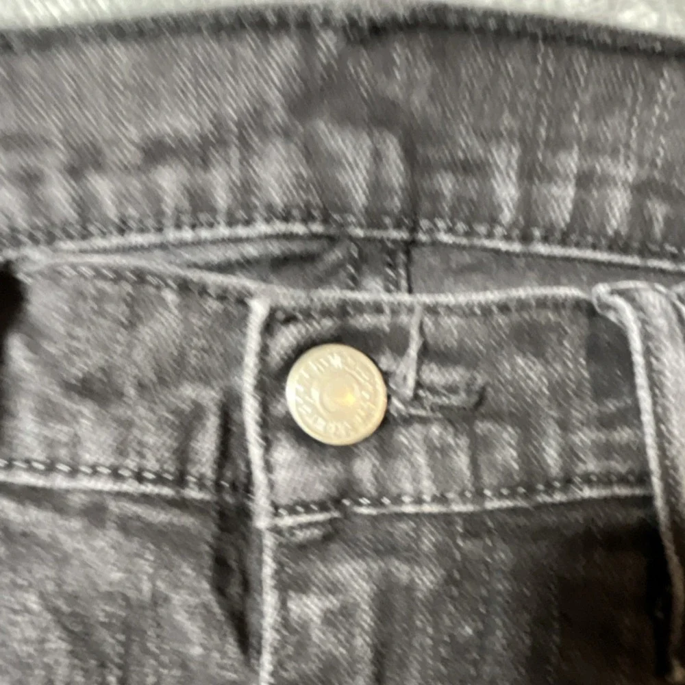 Levi's Straight Men's Jeans Black 514 Denim Cotton Button Zip Pockets Dark 32x32